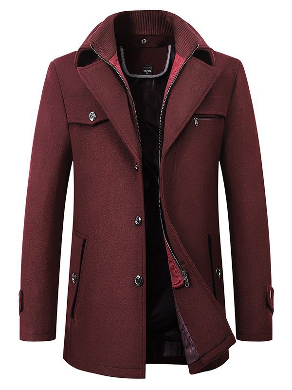 Franco | Elegant Merino Coat