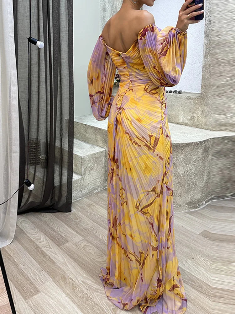 Yloria | Elegant V-Neck Dress