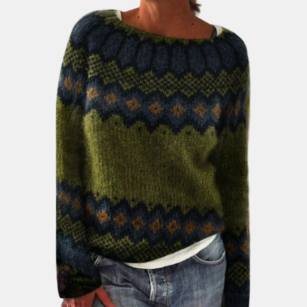 Eira | Cozy Retro Sweater