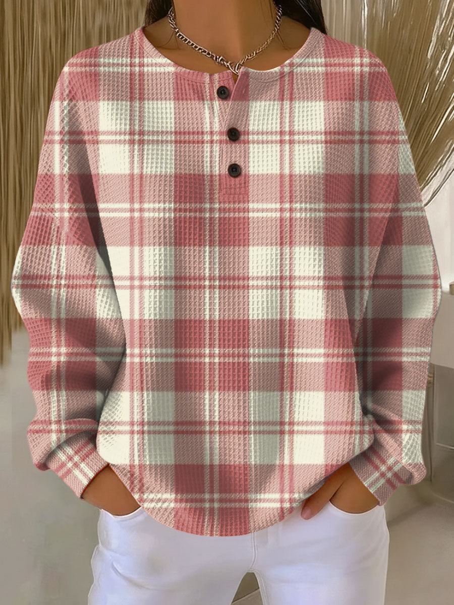 Emie | Trendy Button Top