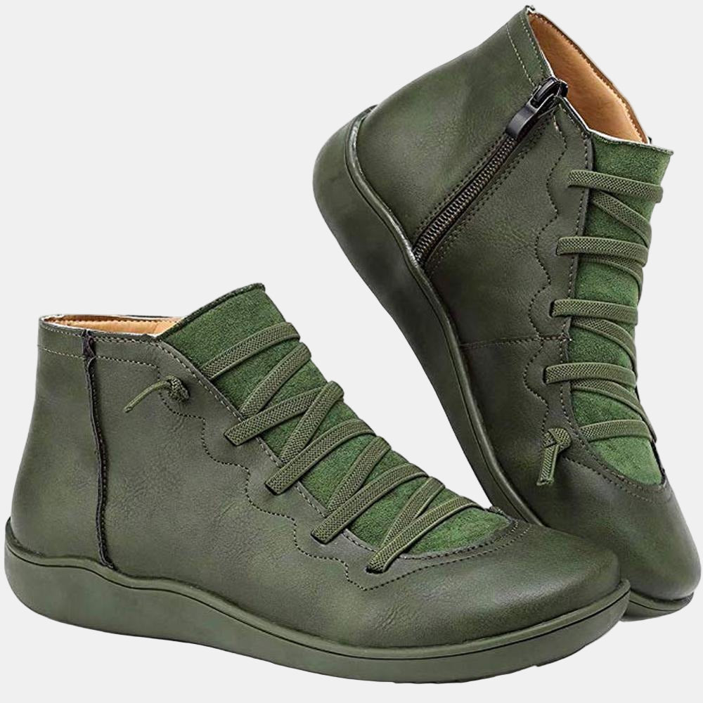 Lize | Lace-up Ankle Boots