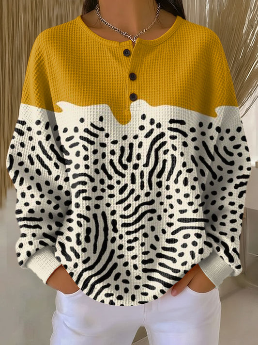 Livo | Trendy Button Top