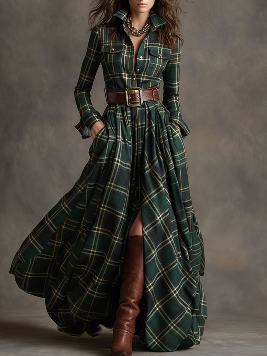 Keshia | Classic Elegant Shirt Dress
