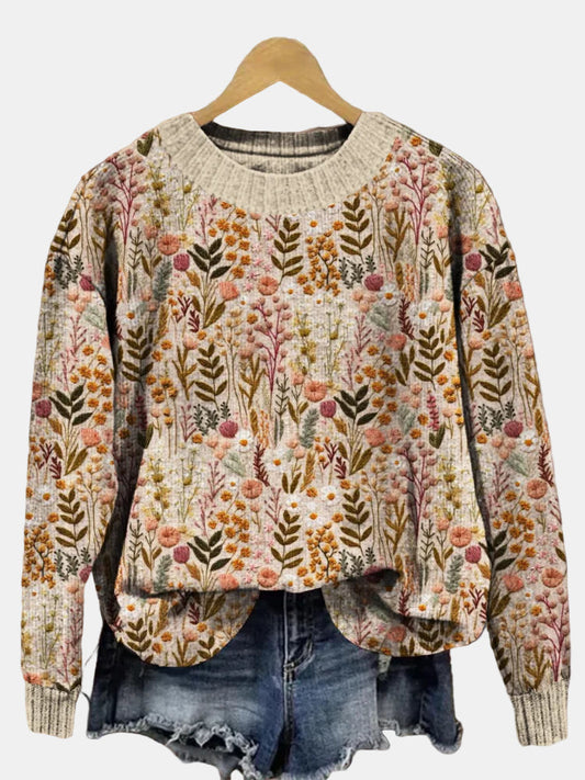 Odile | Cozy Retro Sweater