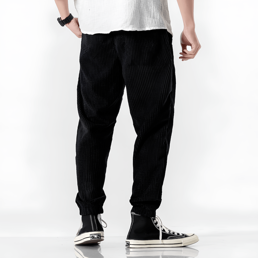 David | Textured Comfort Trousers