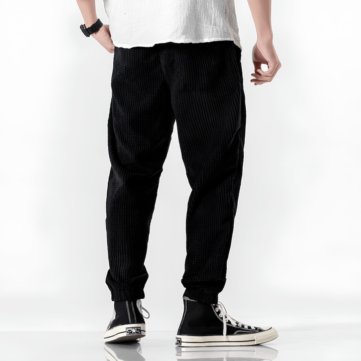 David | Textured Comfort Trousers