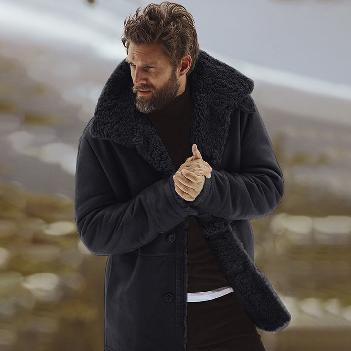 Alexis | Men’s Shearling Overcoat