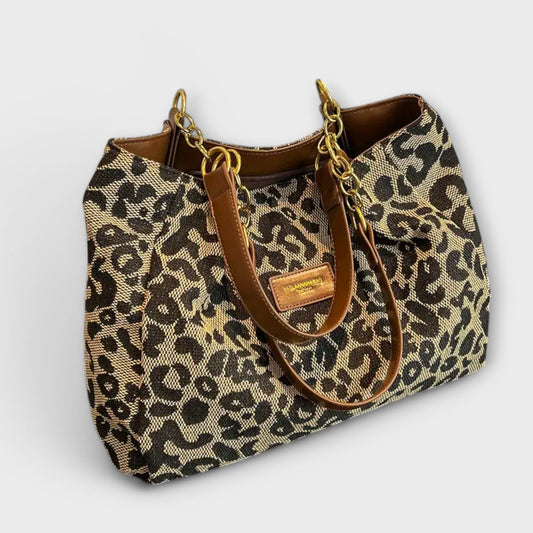 Kelly | Versatile Leopard Tote Bag