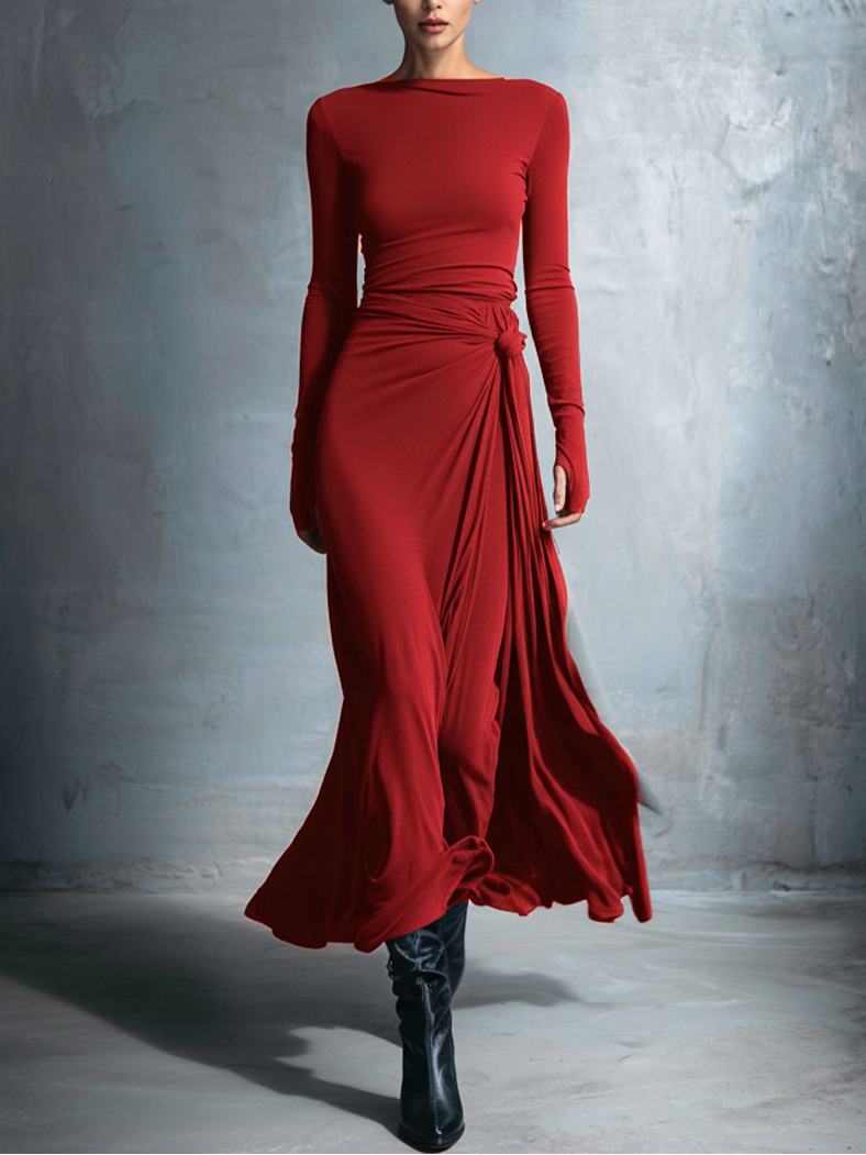 Willa | Long Sleeve Maxi Dress