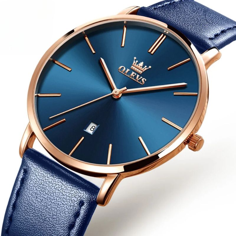 Ultra Thin Minimalist Wrist Watch