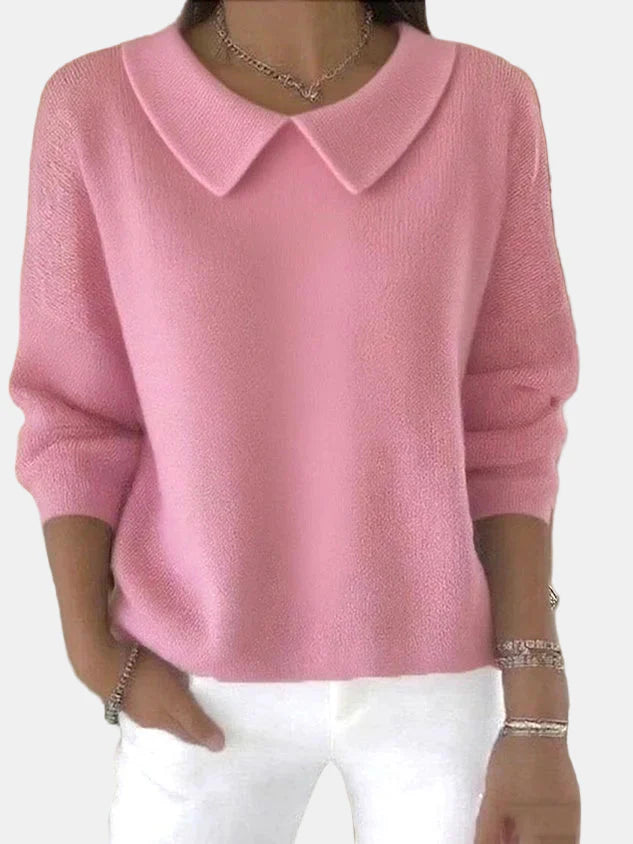 Lynn | Classic Collared Sweater