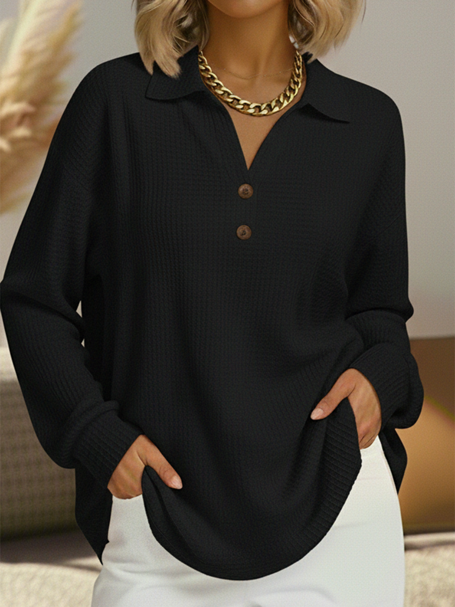 Lauras | Trendy Button Top