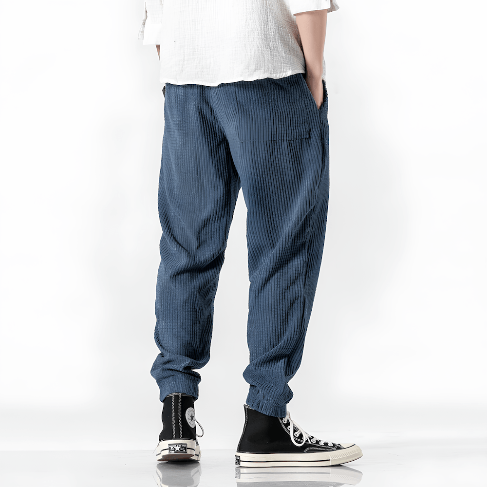 David | Textured Comfort Trousers
