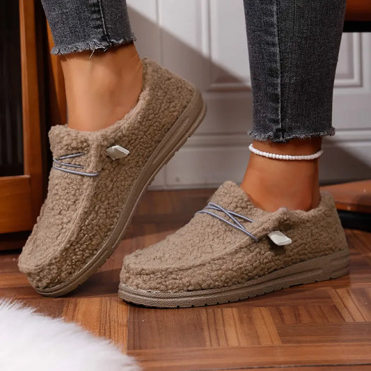 Florence | Warm Teddy Slippers