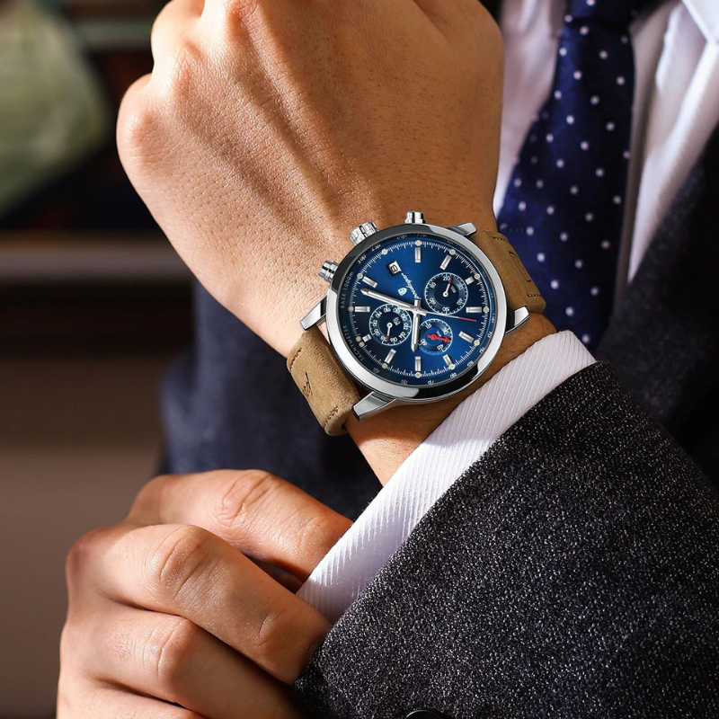 Trendy Waterproof Wrist Watch