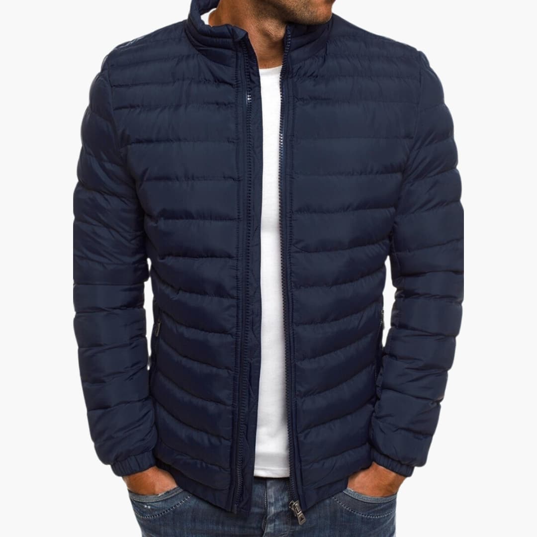 Benny | Comfortable Striped Warm Jacket