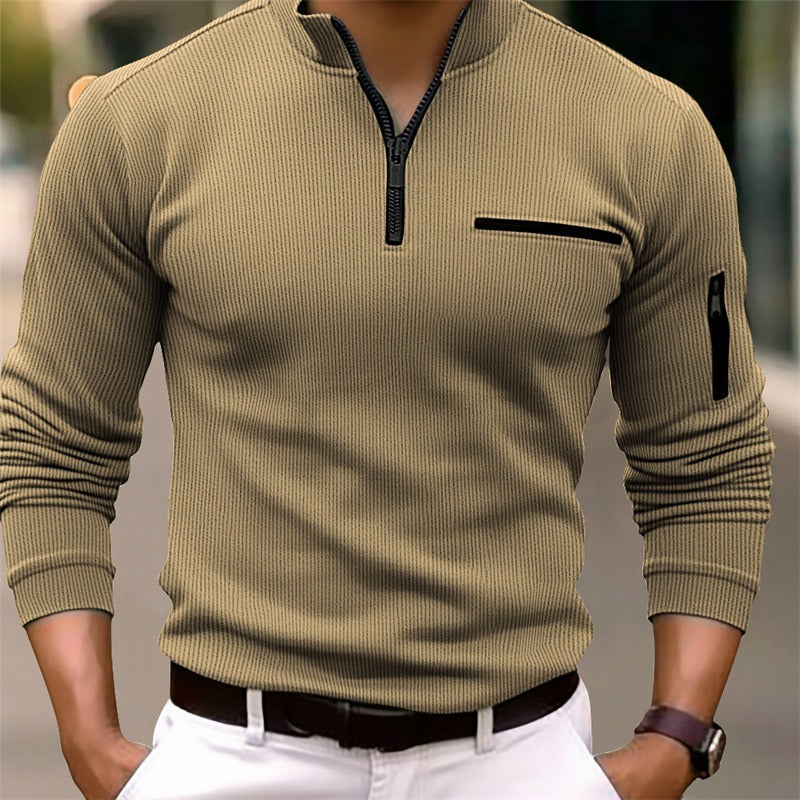 Gerrit | Long-Sleeve Zip Shirt