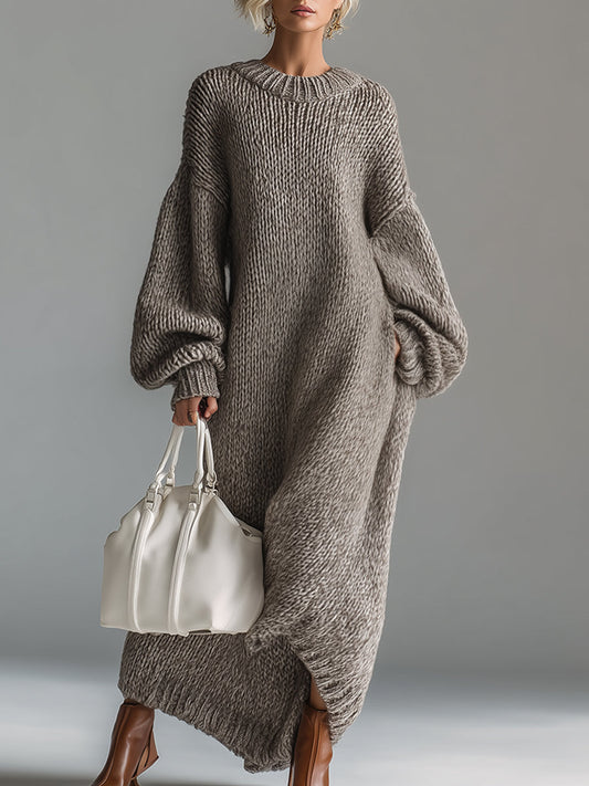 Sara | Soft Knit Maxi Dress