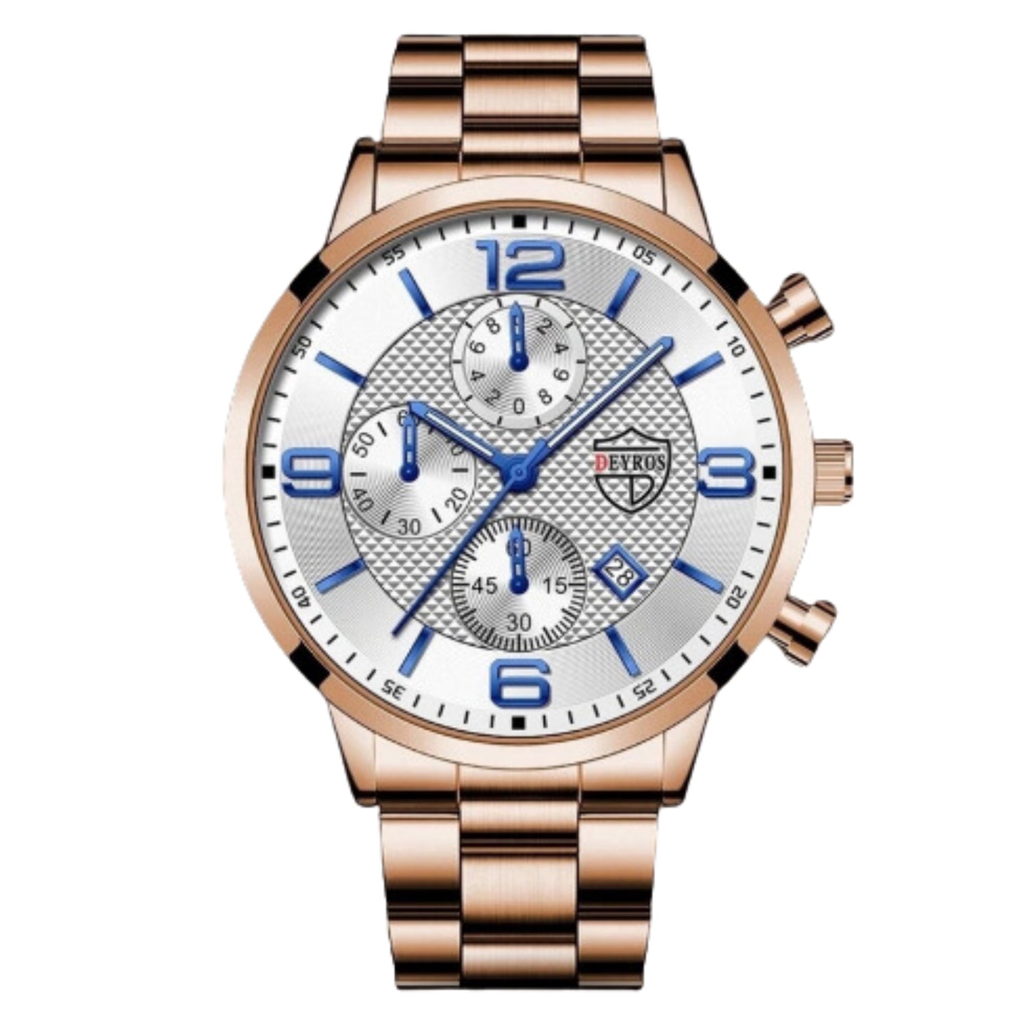 Executive Stainless Steel Wrist Watch