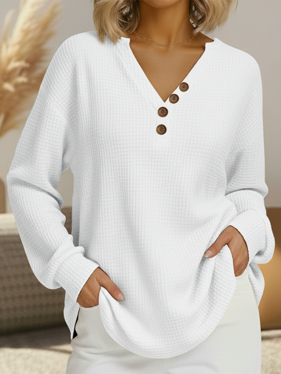 Siggy | Trendy Button Top