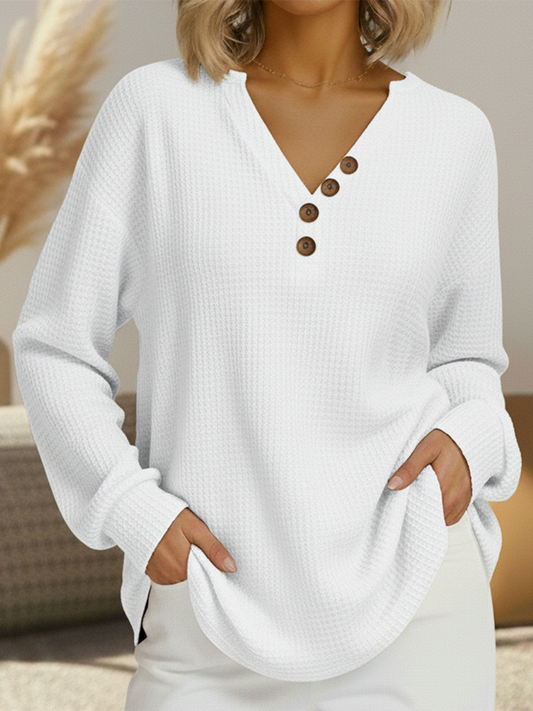 Siggy | Trendy Button Top