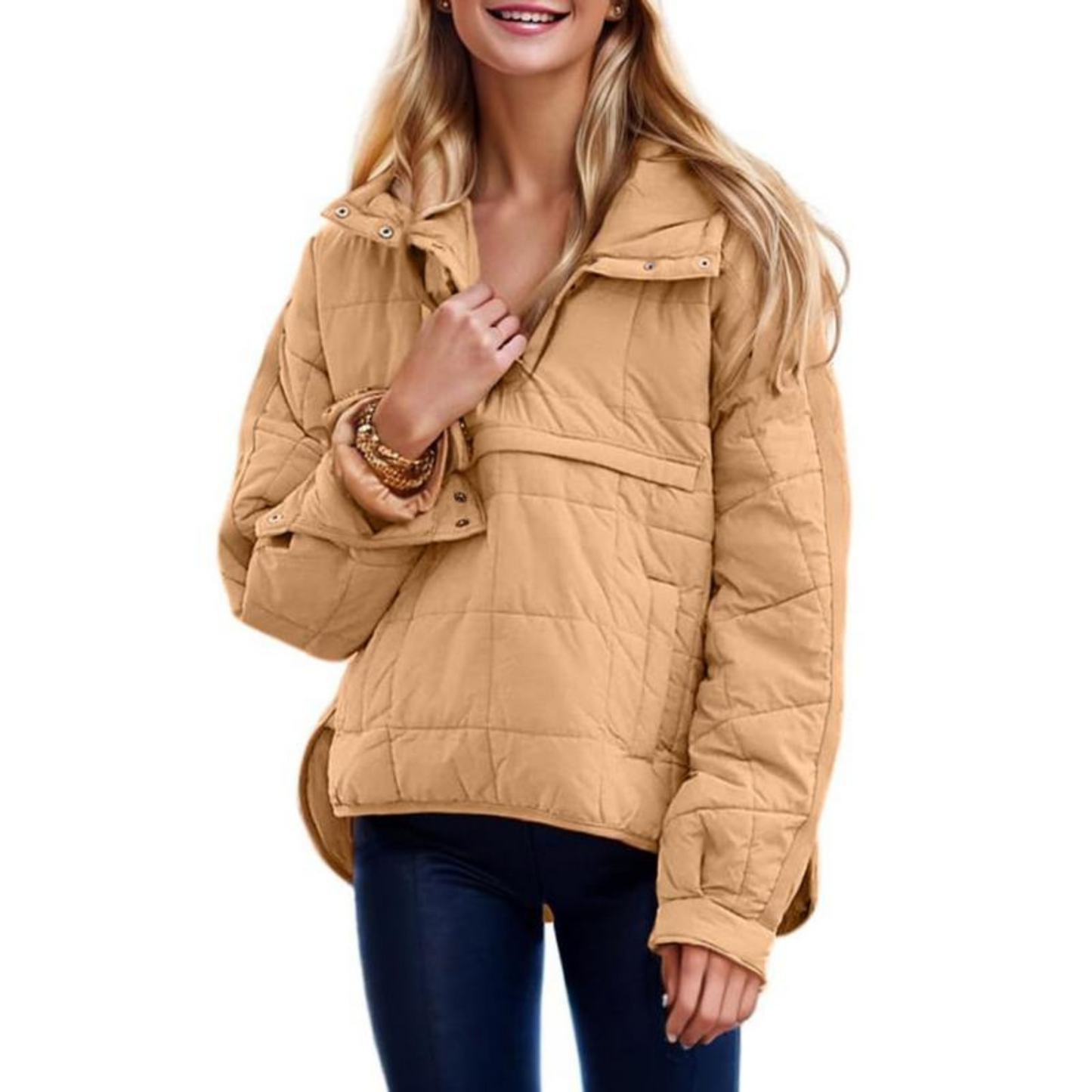Margot – OverSized Hooded Pullover Hooded Jacket
