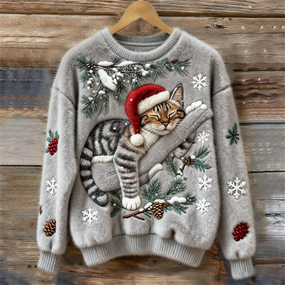 Holly | Christmas Cat Sweater