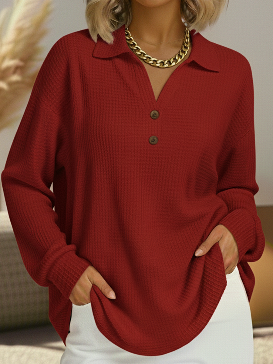 Lauras | Trendy Button Top