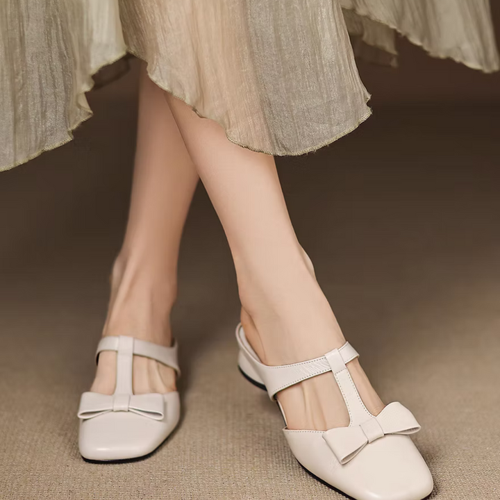 Annie | Square Toe Slippers