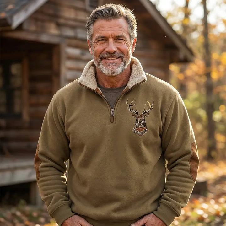 Joel | Nordic Stag Sweater