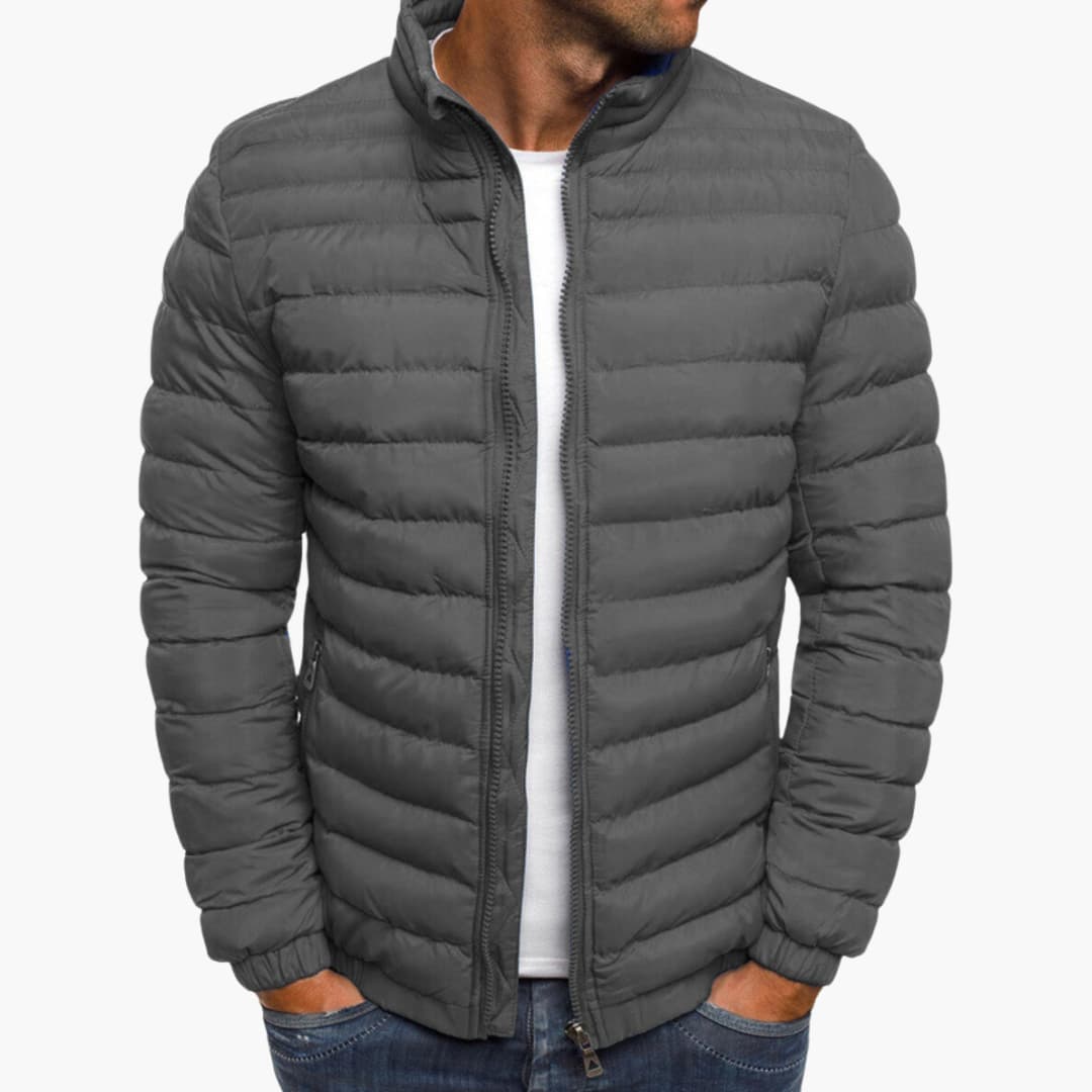 Benny | Comfortable Striped Warm Jacket