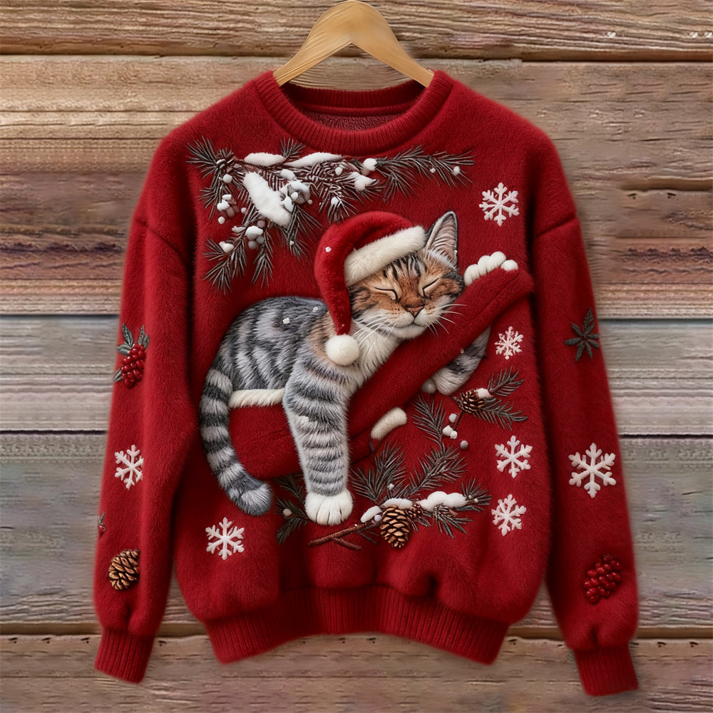 Holly | Christmas Cat Sweater