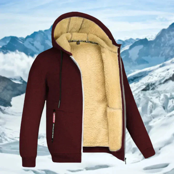 Gillard | Winter Jacket with Hood and Fleece