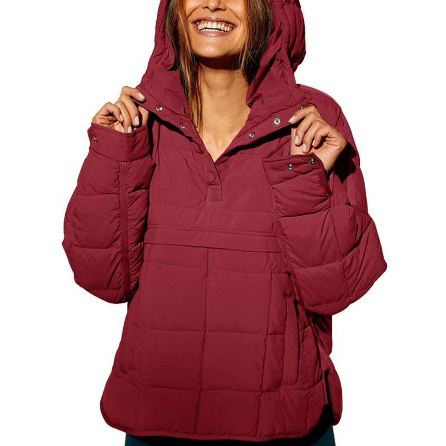 Margot – OverSized Hooded Pullover Hooded Jacket