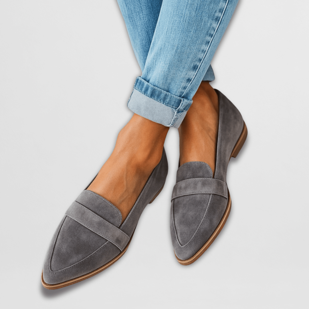 Lotte | Orthopedic Soft Suede Loafers