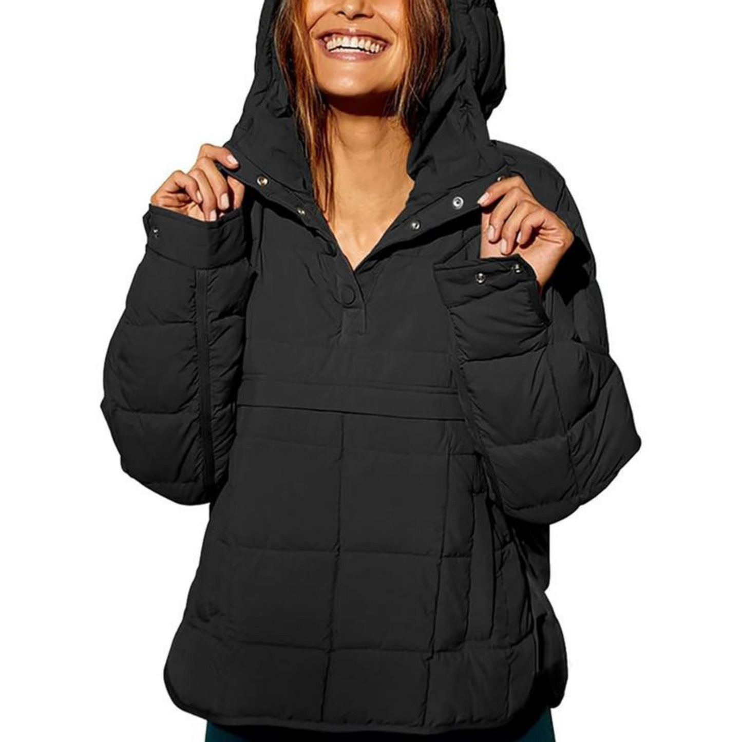Margot – OverSized Hooded Pullover Hooded Jacket