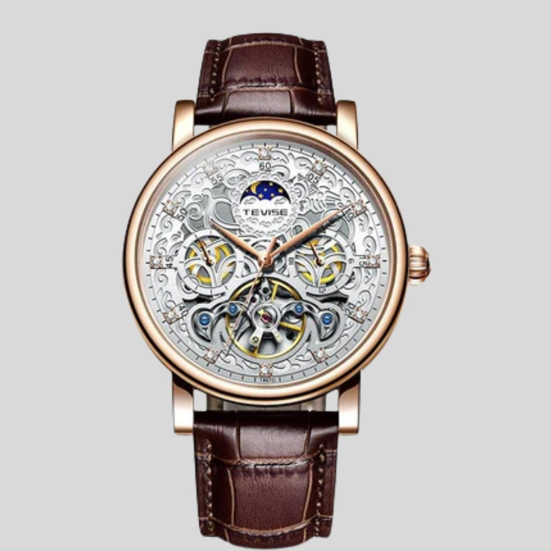 Skeleton Mechanical Automatic Watch