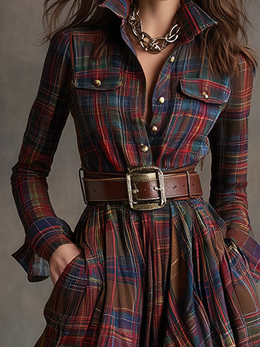 Keshia | Classic Elegant Shirt Dress