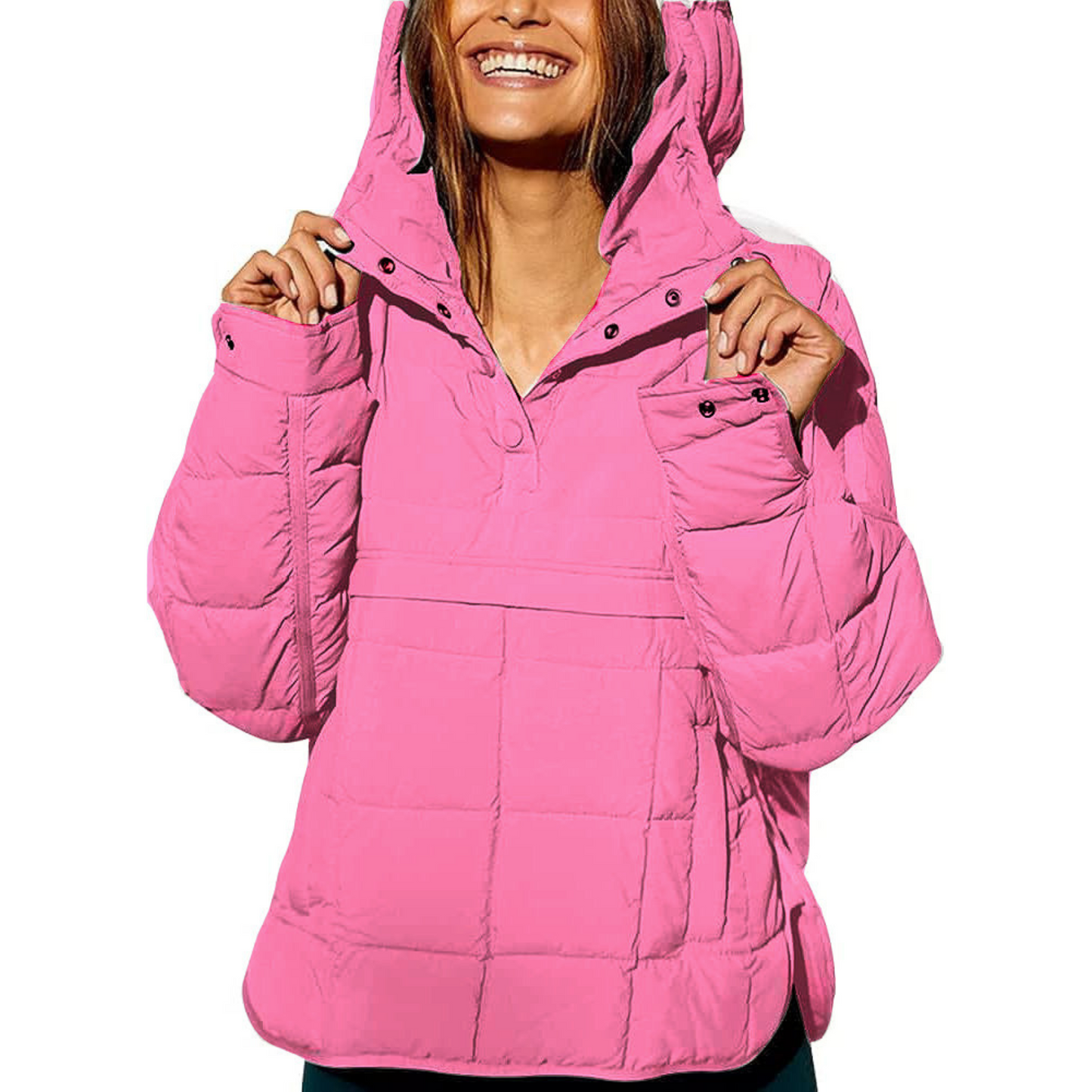 Margot – OverSized Hooded Pullover Hooded Jacket