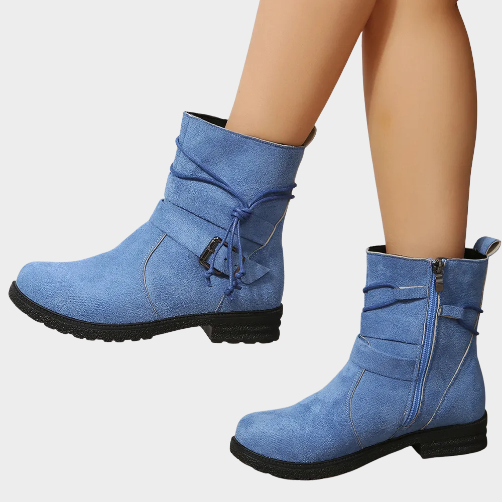 Docota | Low Heel Ankle Boots