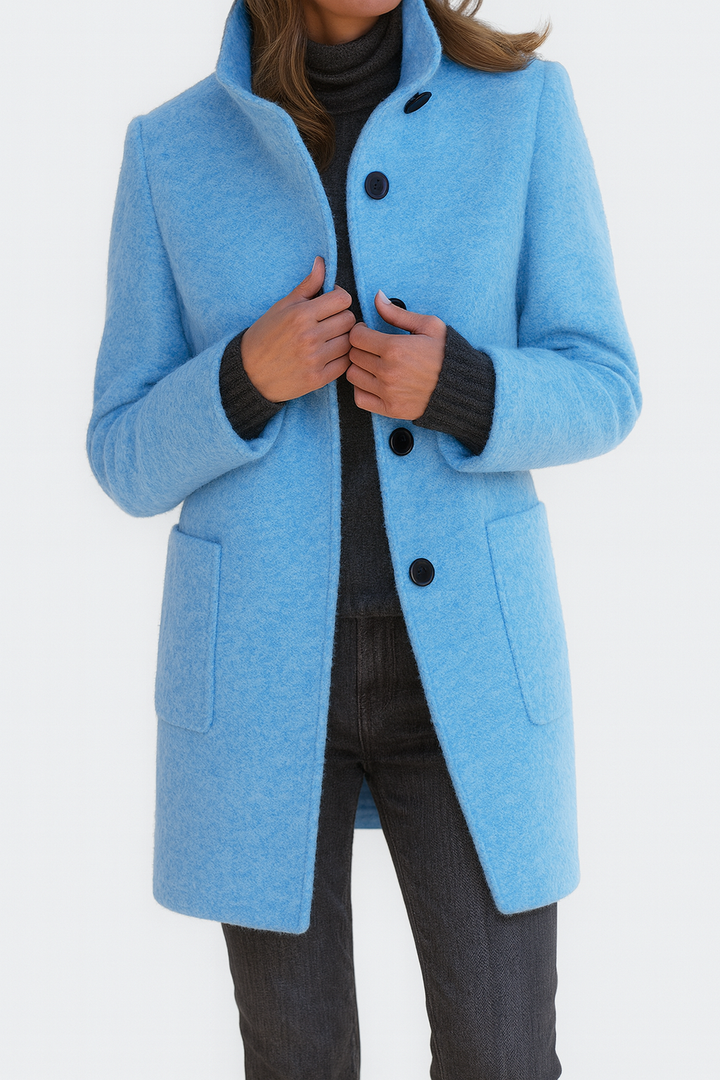 Yvonne | The High-Collar Coat