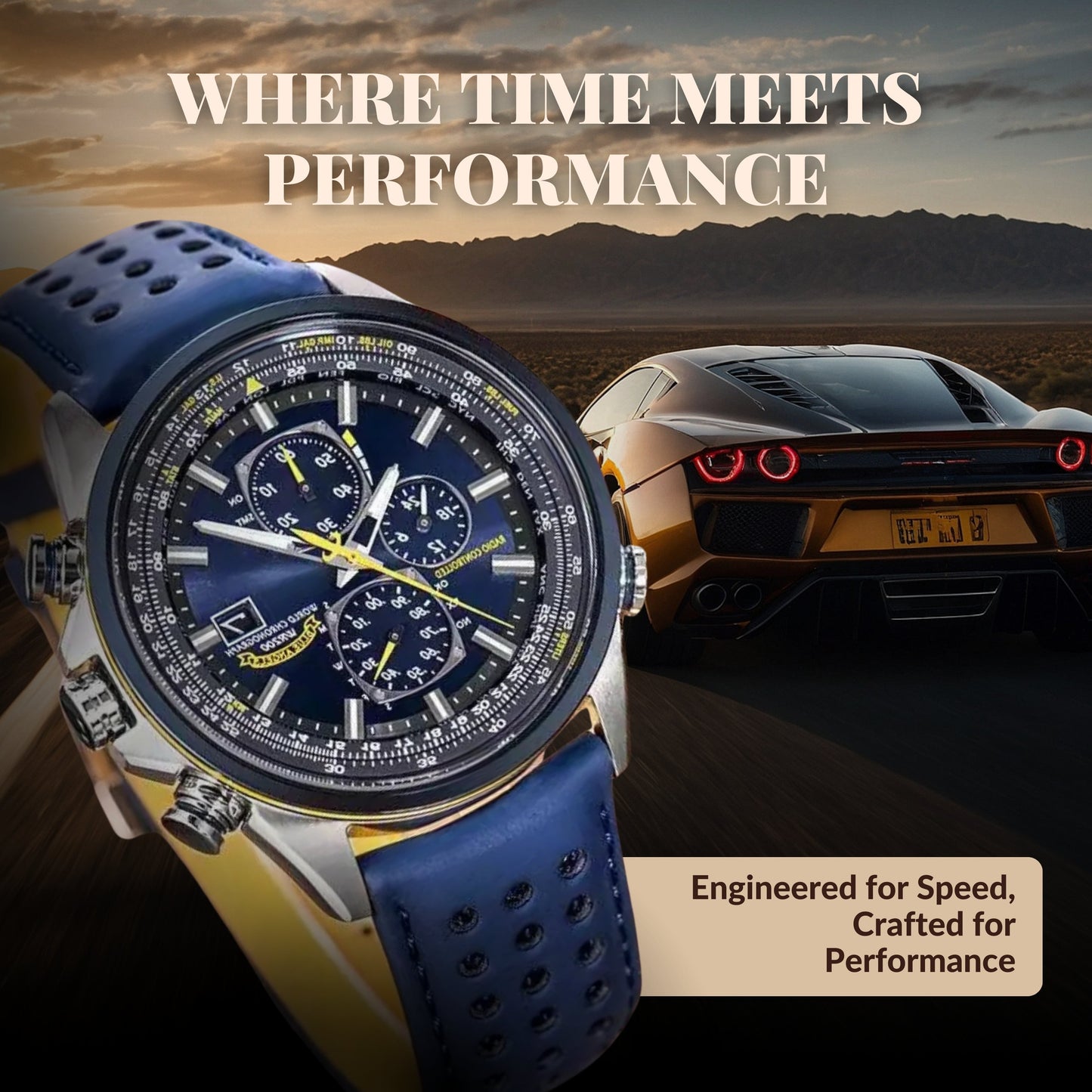 Trendy Multifunctional Wrist Watch