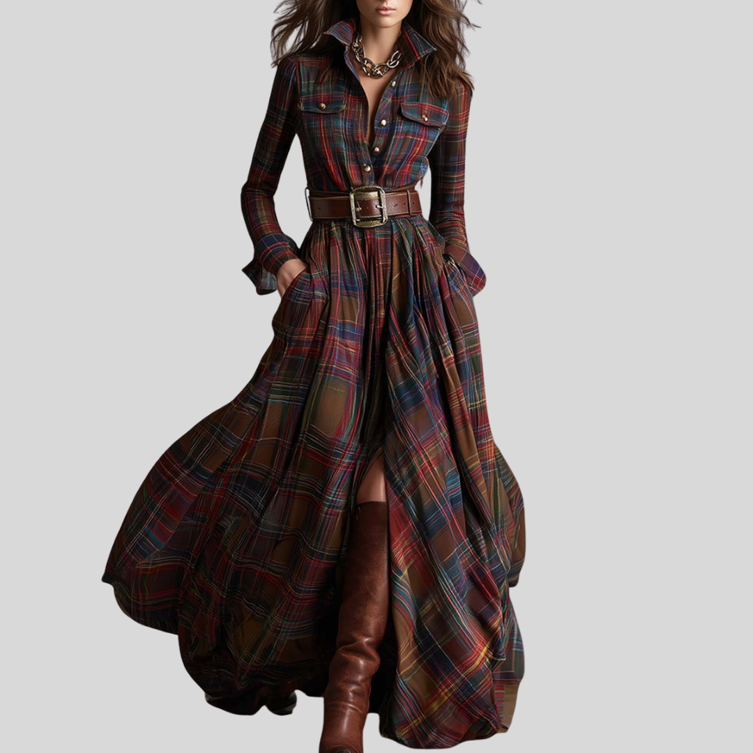 Keshia | Classic Elegant Shirt Dress
