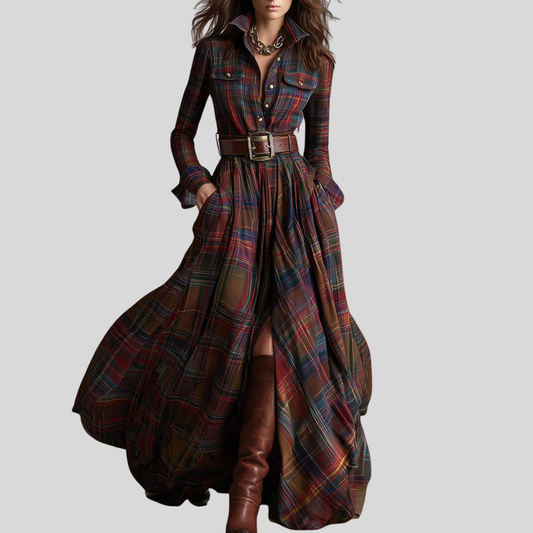 Keshia | Classic Elegant Shirt Dress