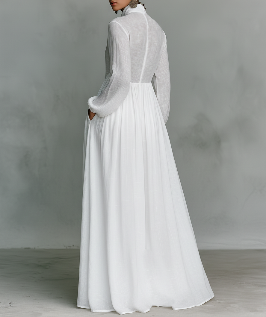 Arleth | High Neck Maxi Dress