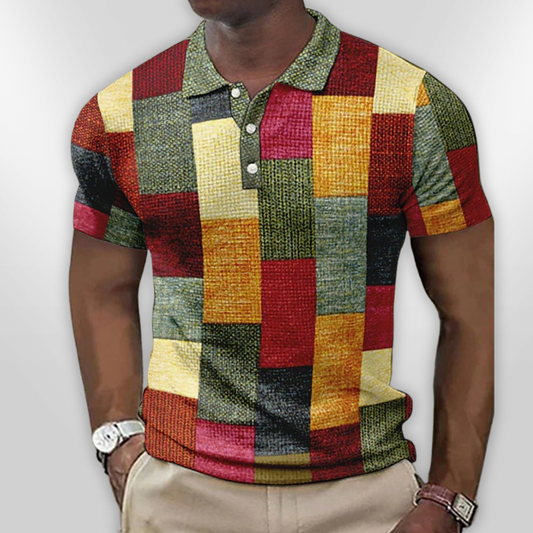 Pascal | Men's Colorful Polo Shirt
