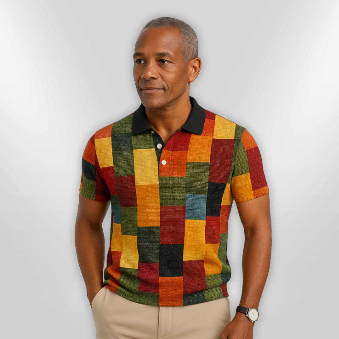Pascal | Men's Colorful Polo Shirt