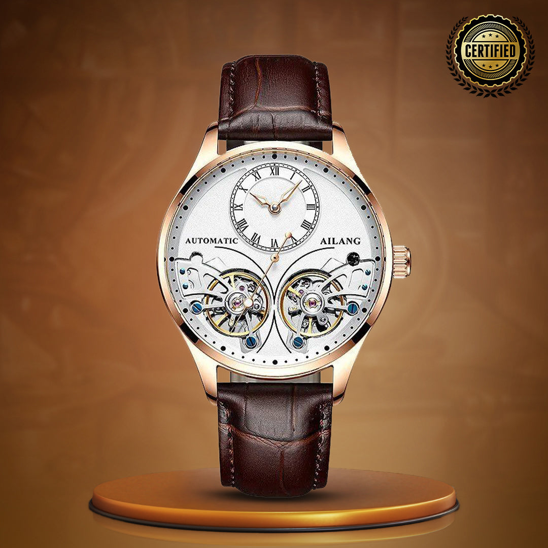 Double Tourbillon Wrist Watch