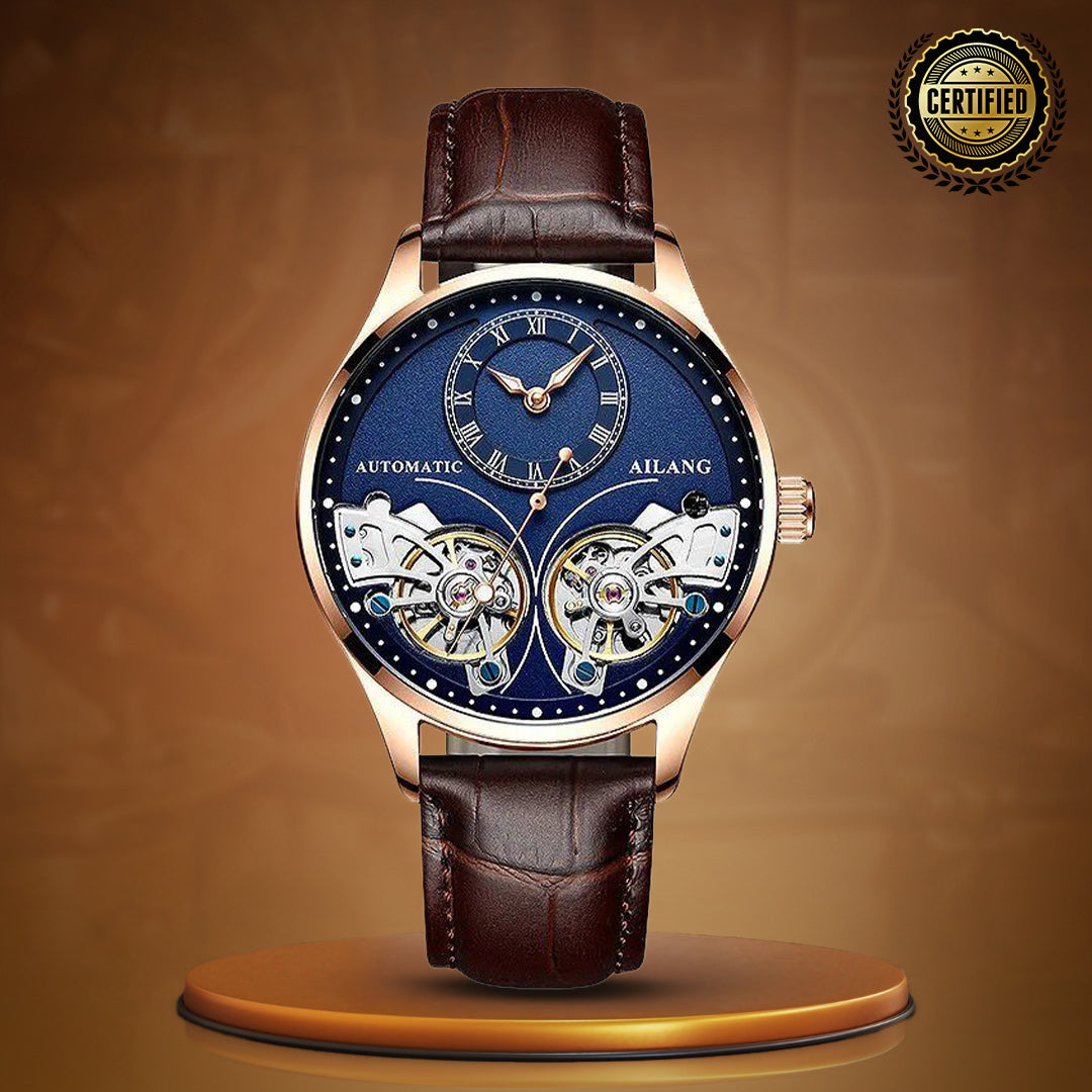 Double Tourbillon Wrist Watch