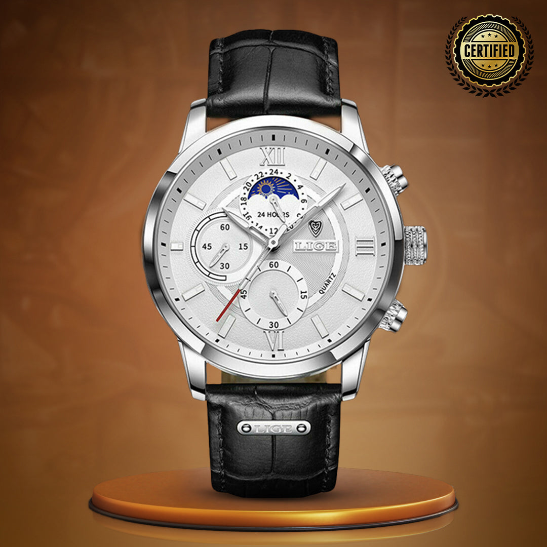 Moon Phase Sports Watch